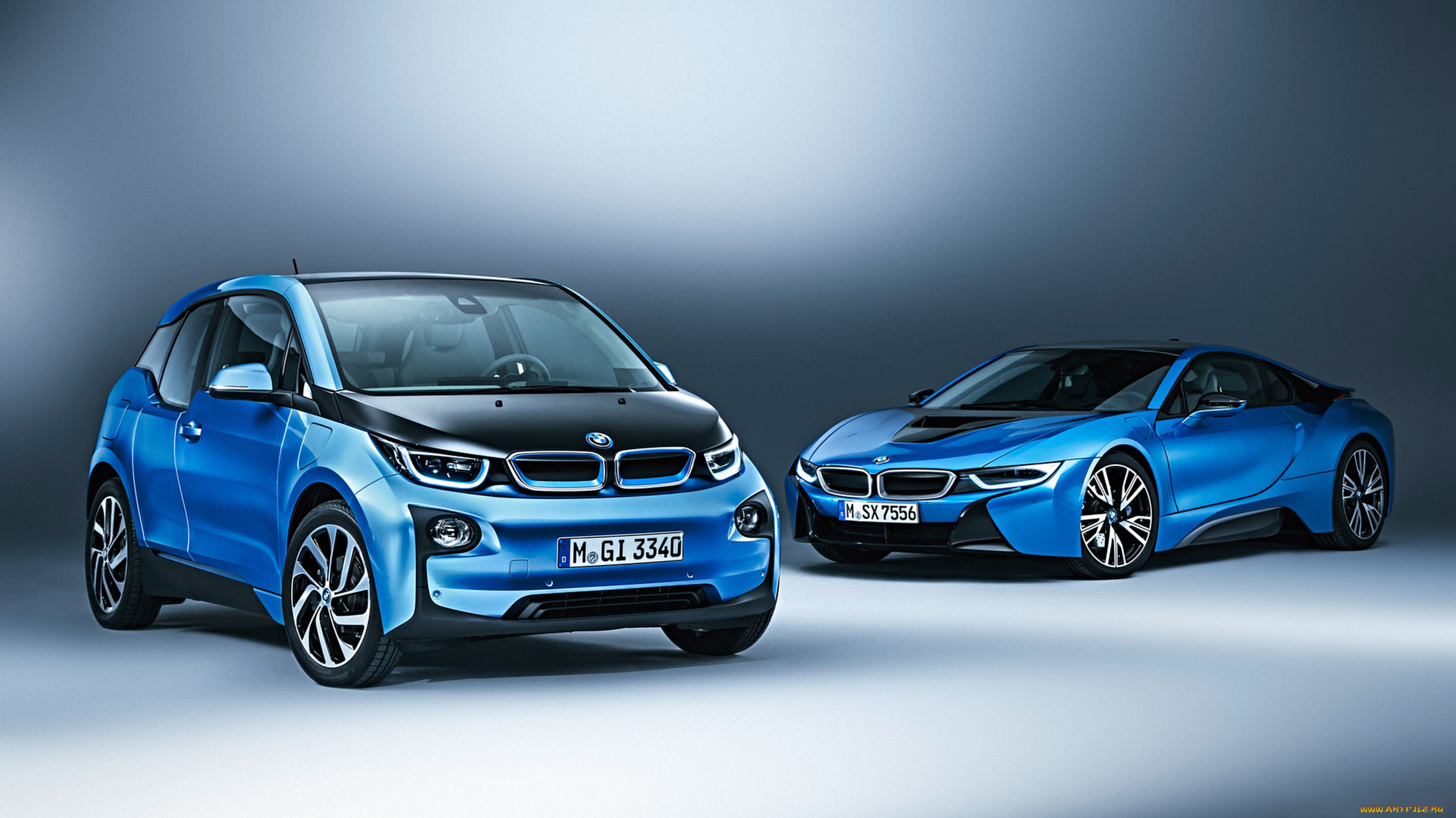 bmw, i3, and, bmw, i8, 2017, автомобили, bmw, i3, i8, 2017