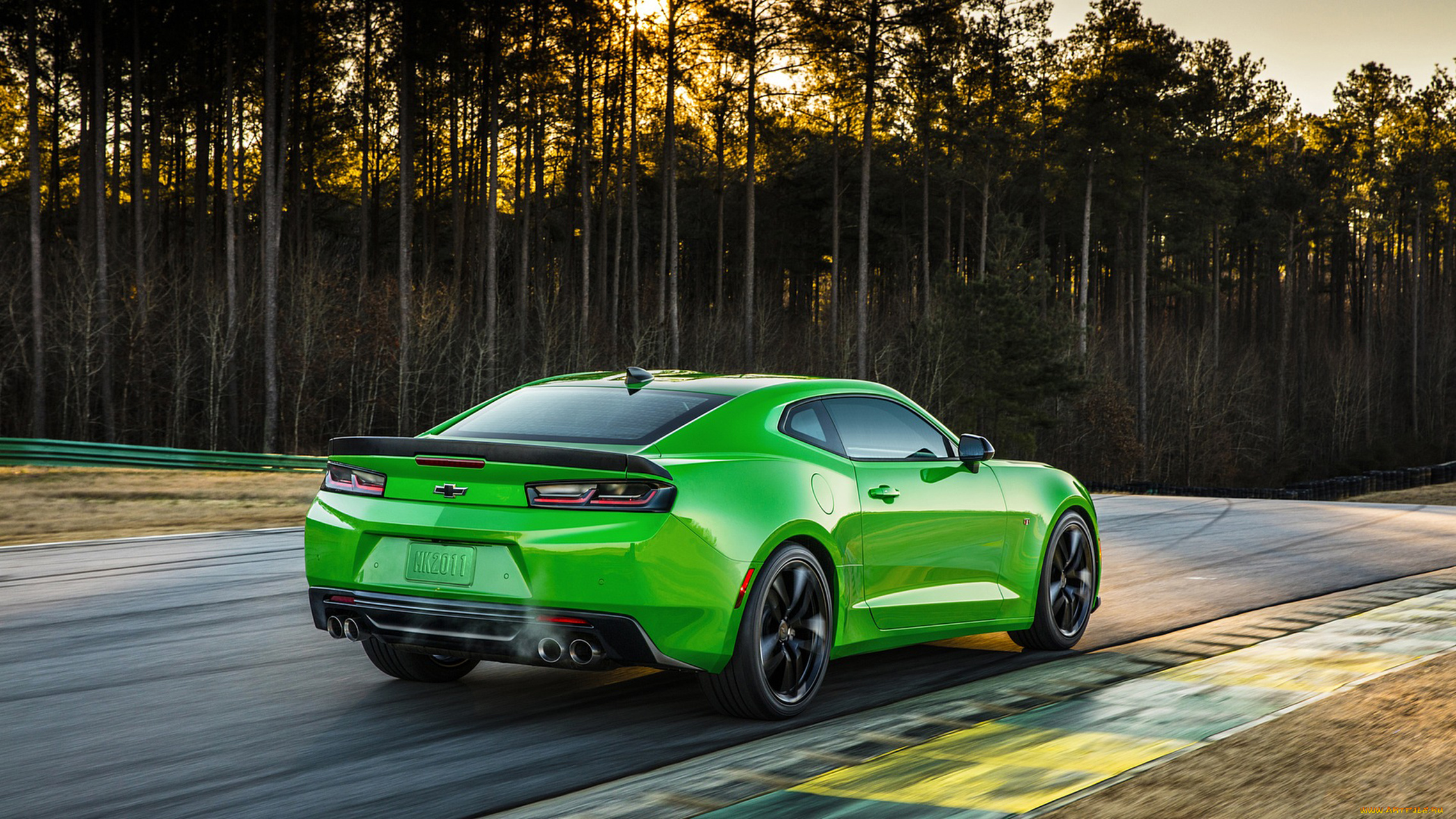 chevrolet, camaro, 1le, green, 2017, автомобили, camaro, 2017, green, 1le, chevrolet