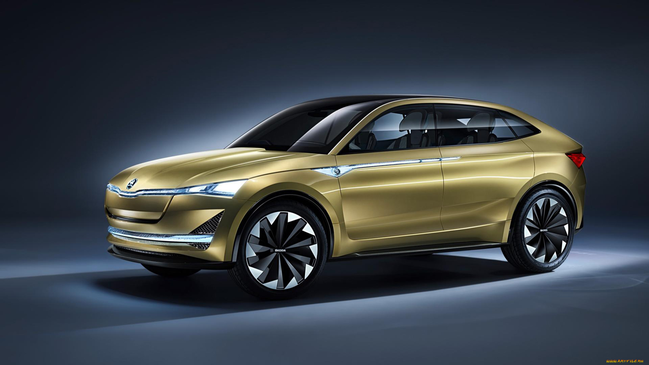 skoda, vision, e, concept, 2017, автомобили, skoda, 2017, concept, vision, e