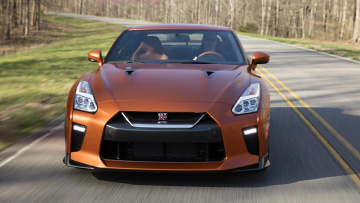 Картинка nissan+gt-r+2017 автомобили nissan datsun gt-r оранжевый 2017