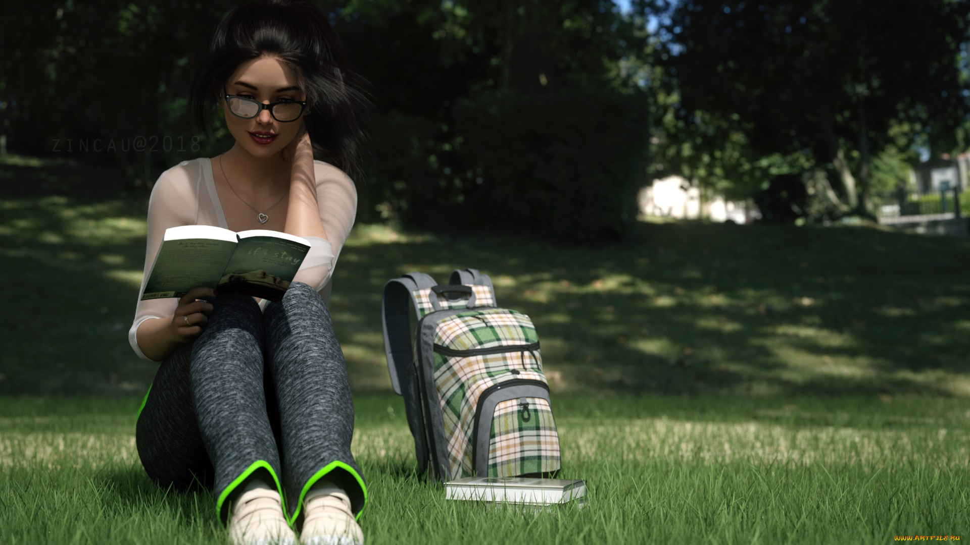 3д, графика, люди, , people, девушка, взгляд, фон