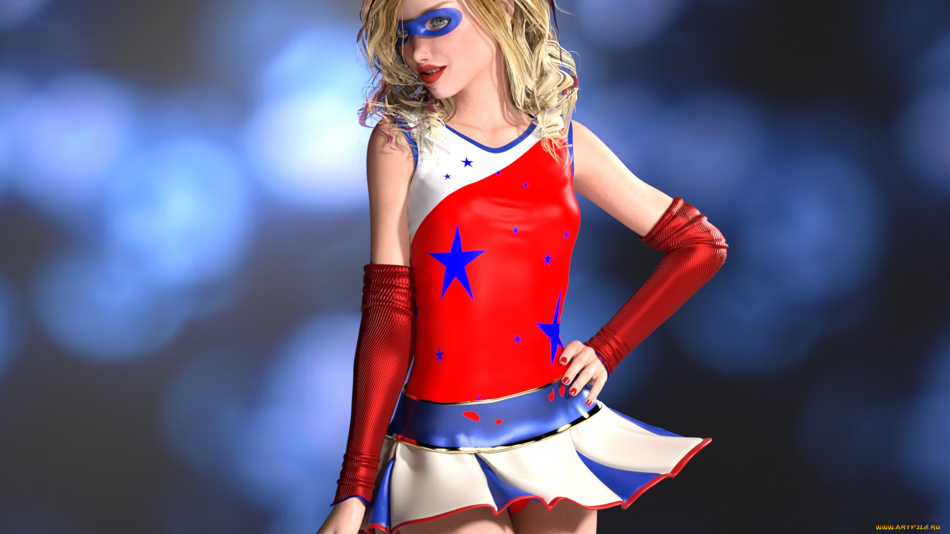 3д, графика, люди, , people, девушка, взгляд, фон