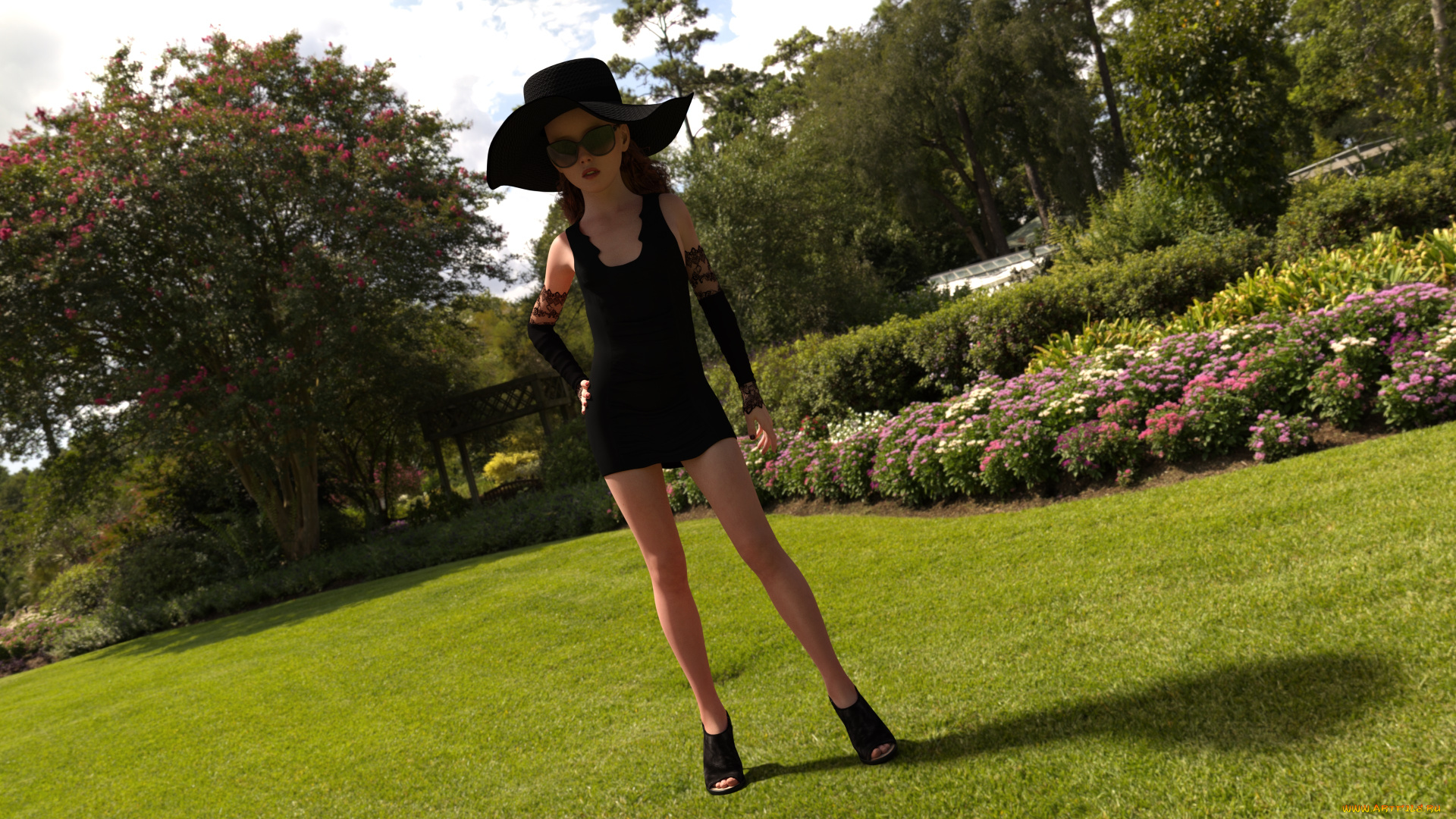 3д, графика, люди, , people, фон, взгляд, девочка