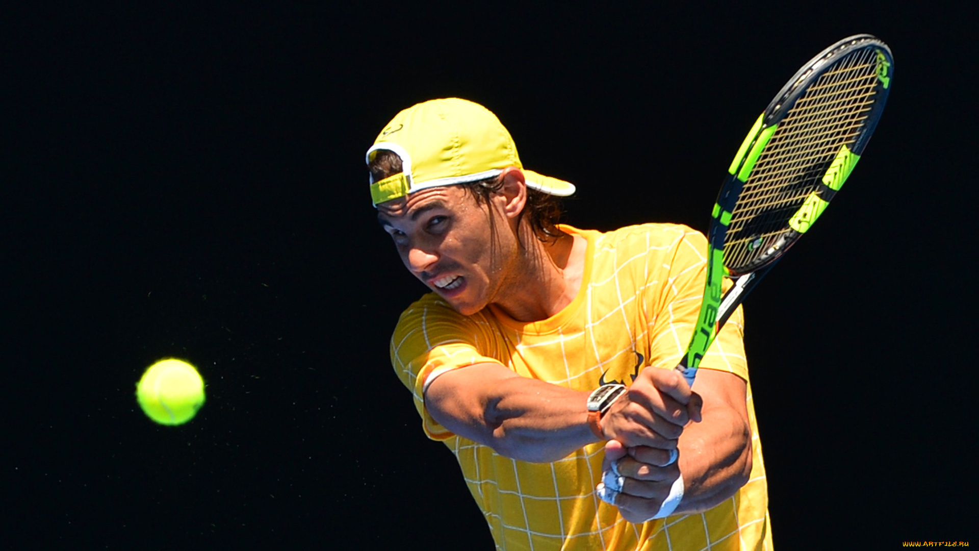 спорт, теннис, мужчина, фон, взгляд, rafael, nadal