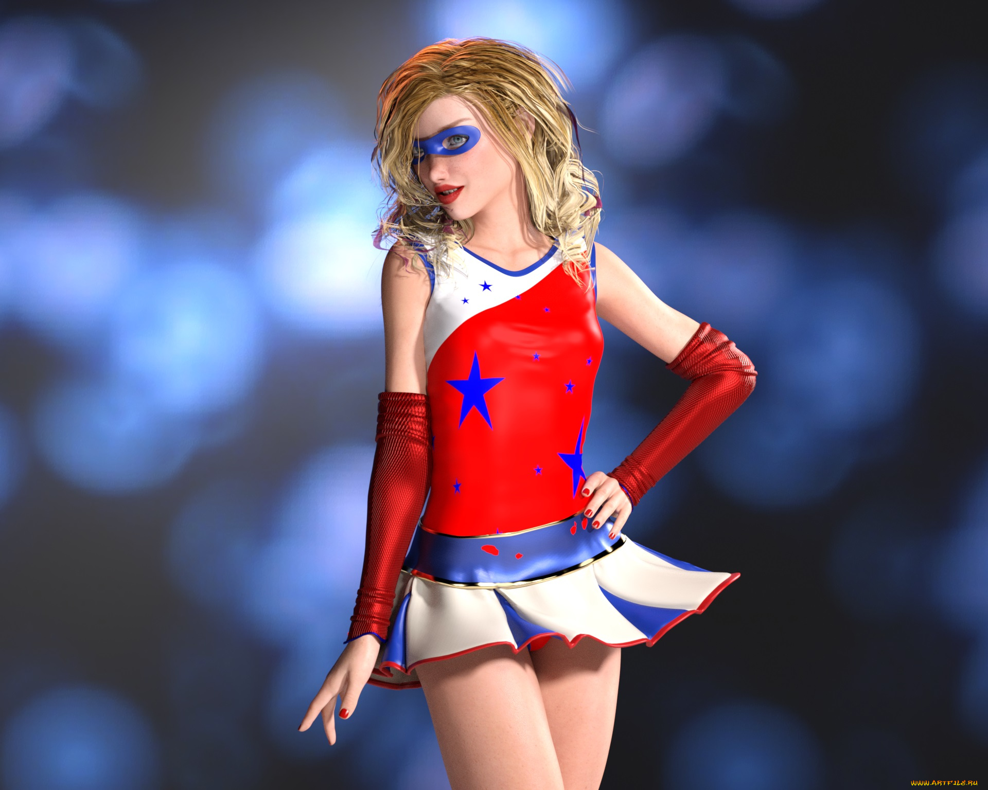 3д, графика, люди, , people, девушка, взгляд, фон