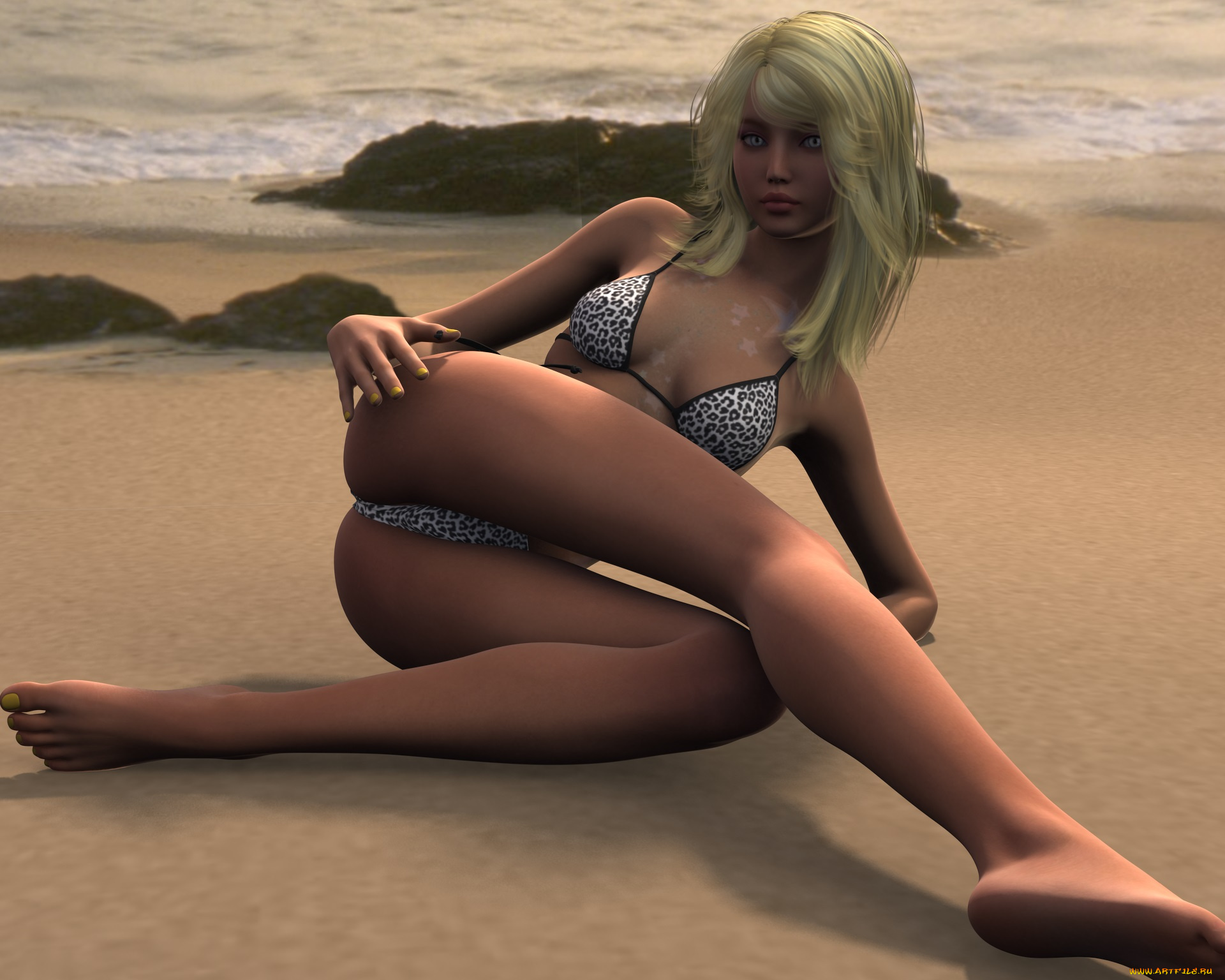 3д, графика, люди, , people, девушка, взгляд, фон