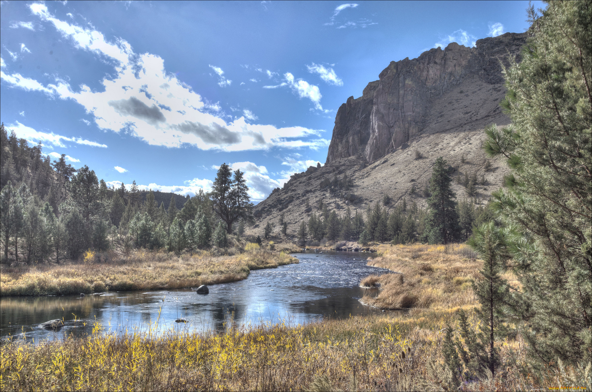 природа, реки, озера, простор