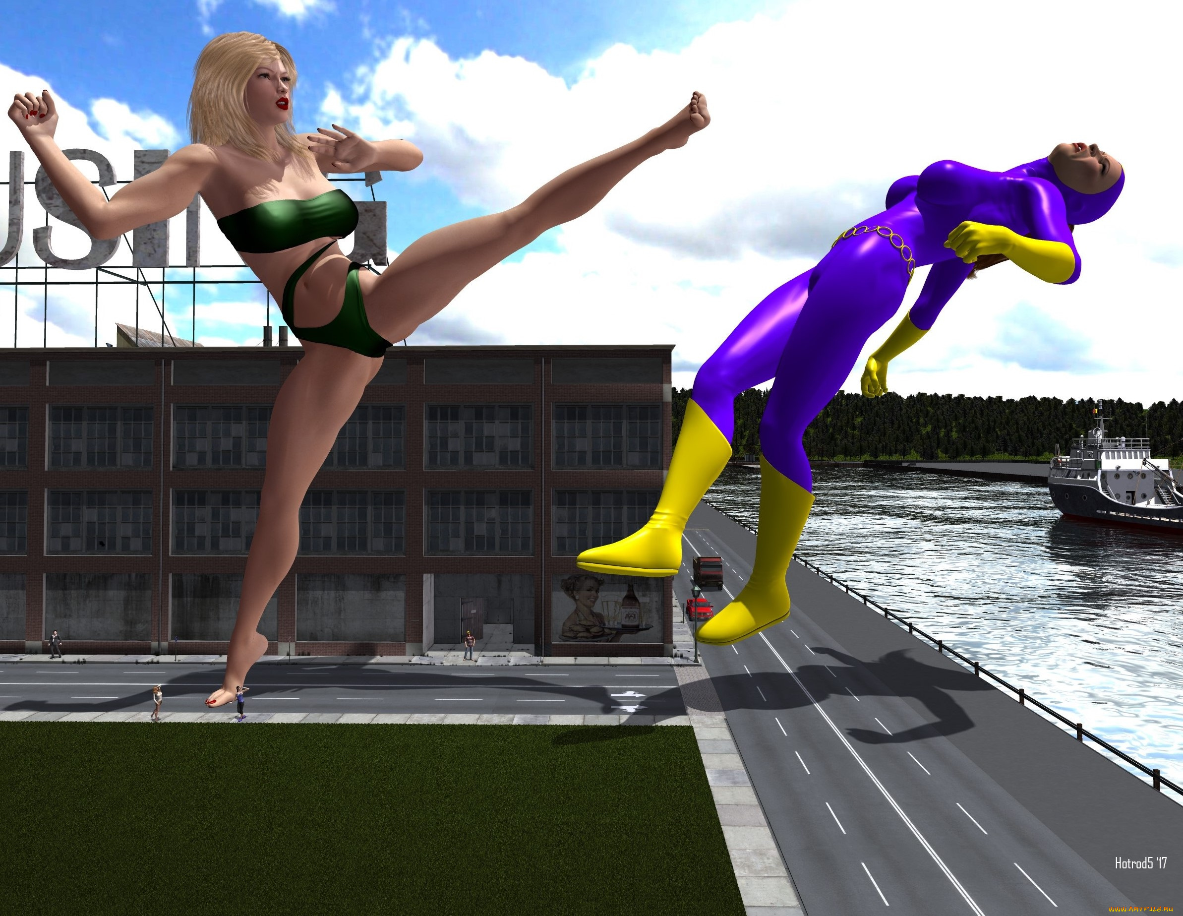 3д, графика, фантазия, , fantasy, фон, взгляд, девушки