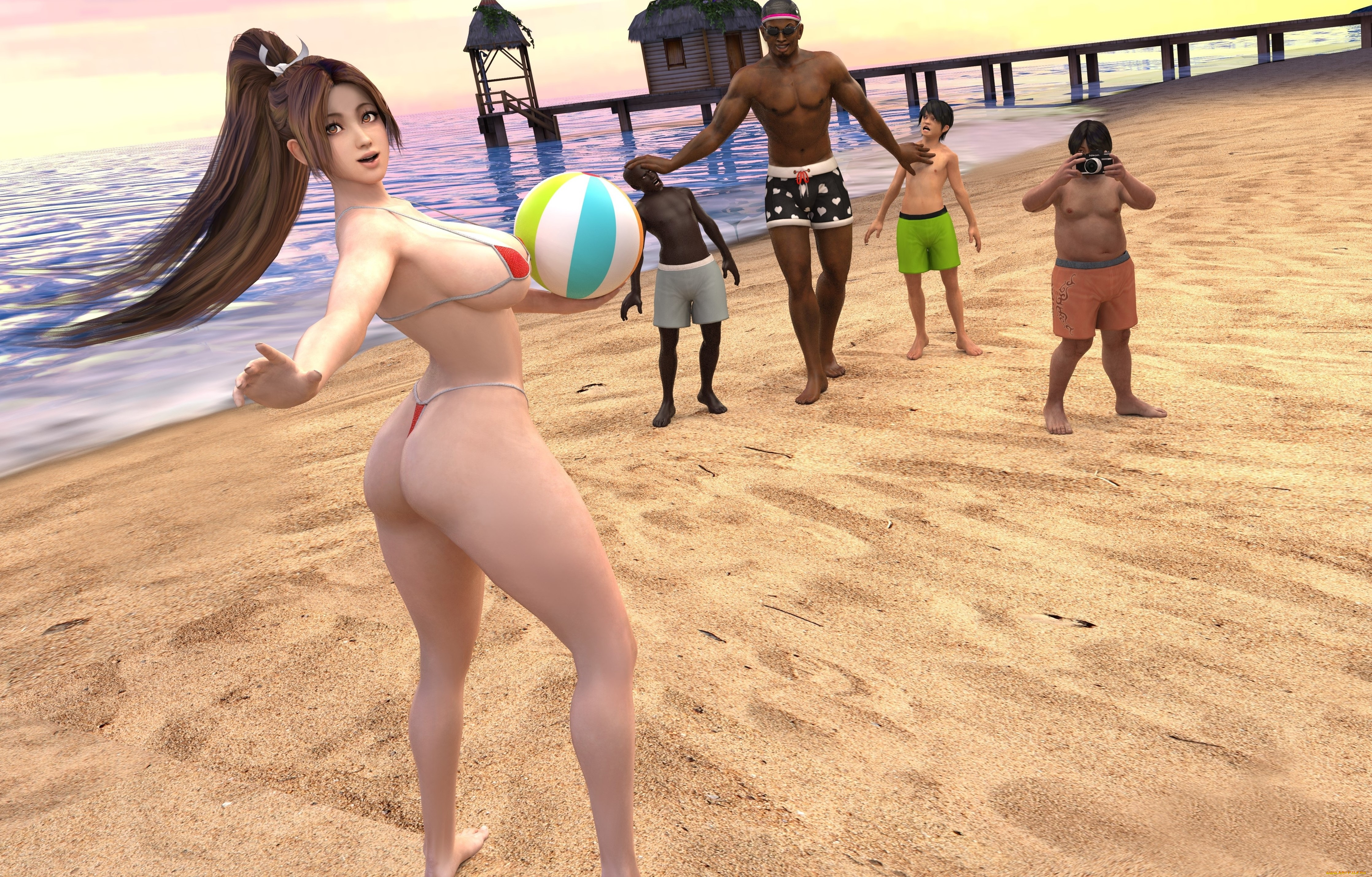 3д, графика, люди, , people, девушка, взгляд, фон