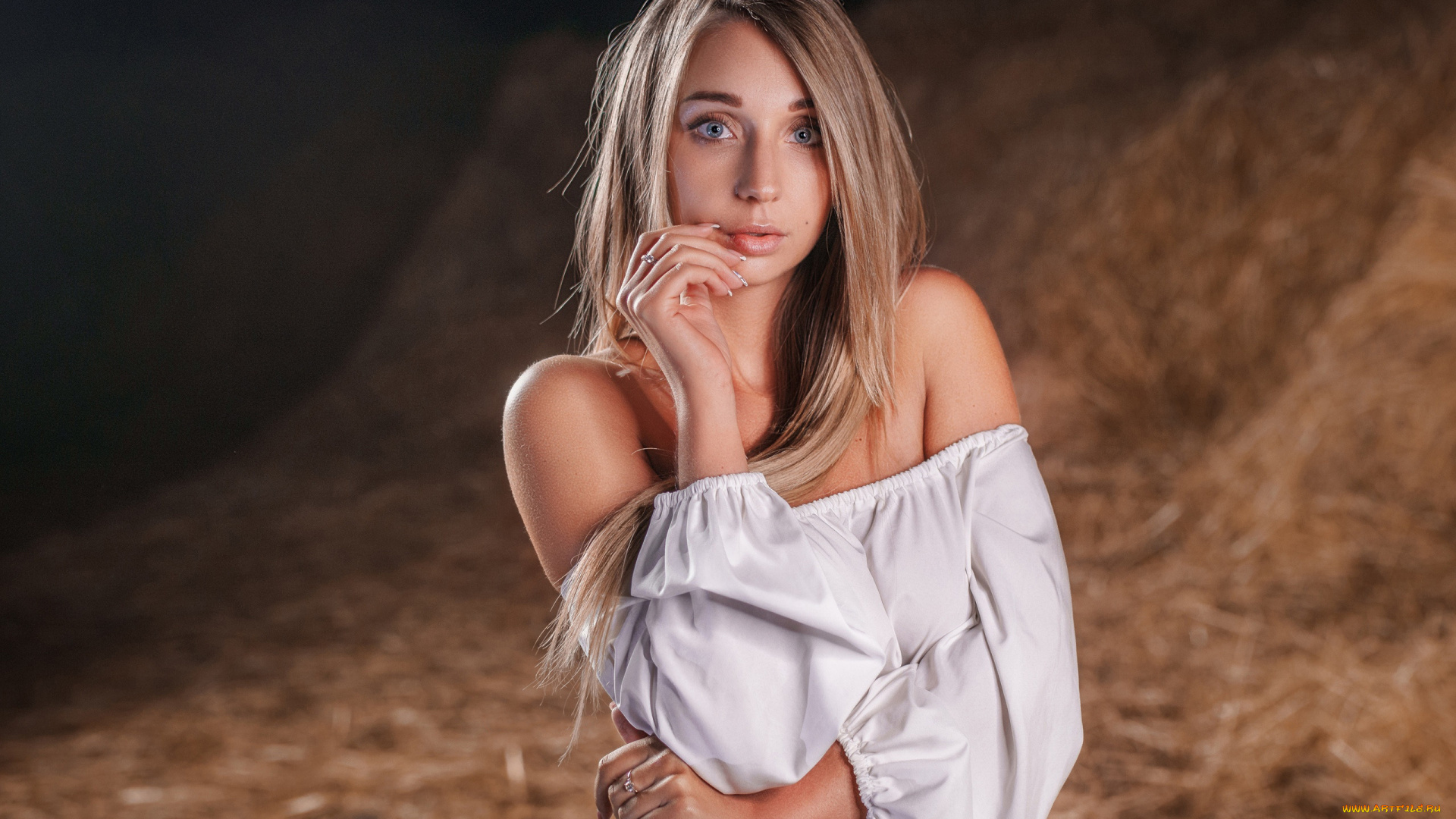 daria, german, девушки, дарья, герман, daria, german, дарья, герман, девушка, модель, блондинка, поза, красотка, сено, солома, флирт, стройная, сексуальная