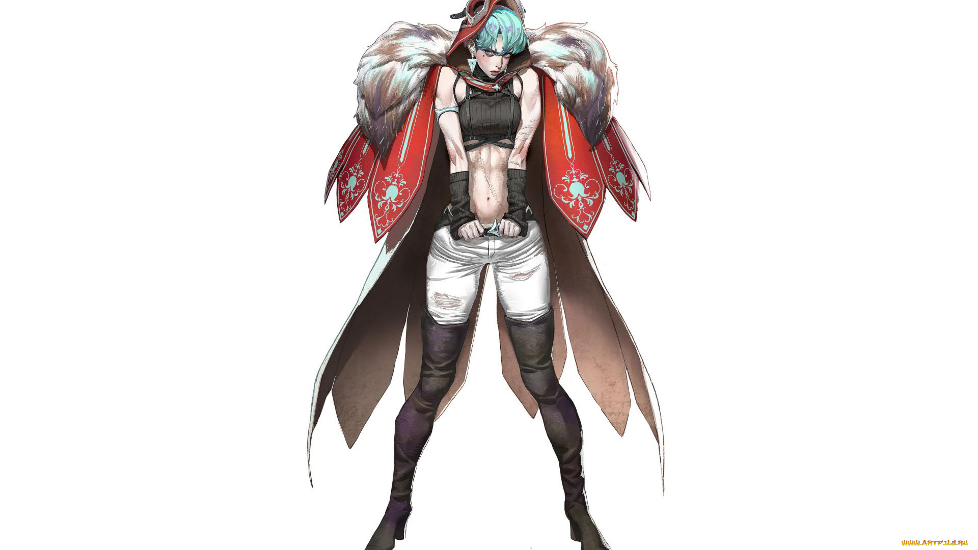 фэнтези, девушки, девушка, плащ