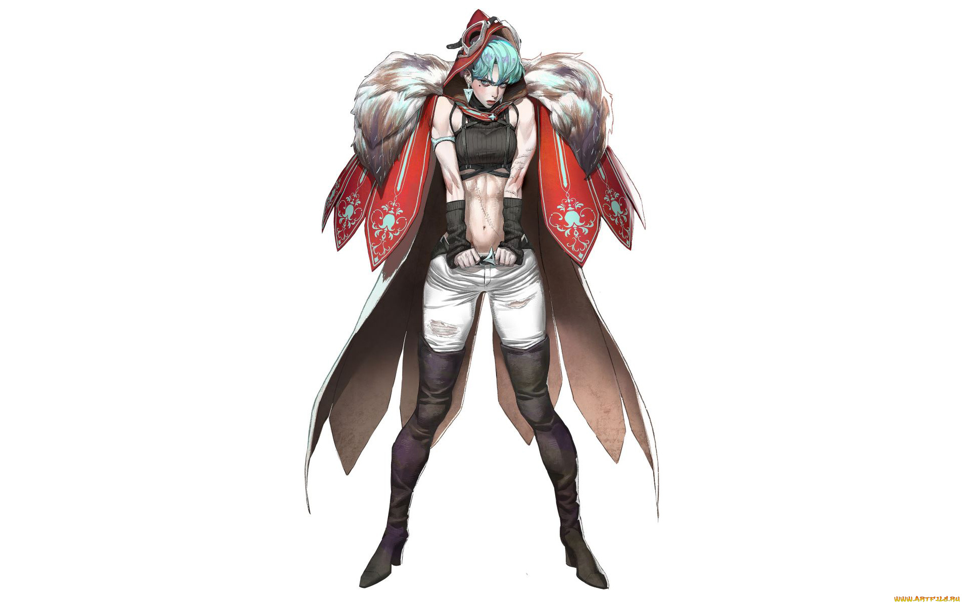 фэнтези, девушки, девушка, плащ