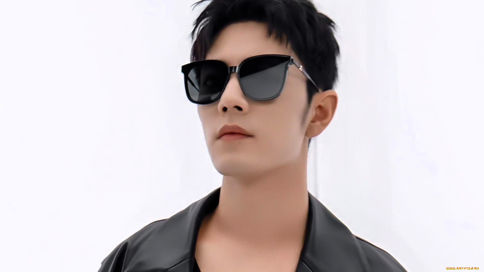 мужчины, xiao, zhan, актер, лицо, очки