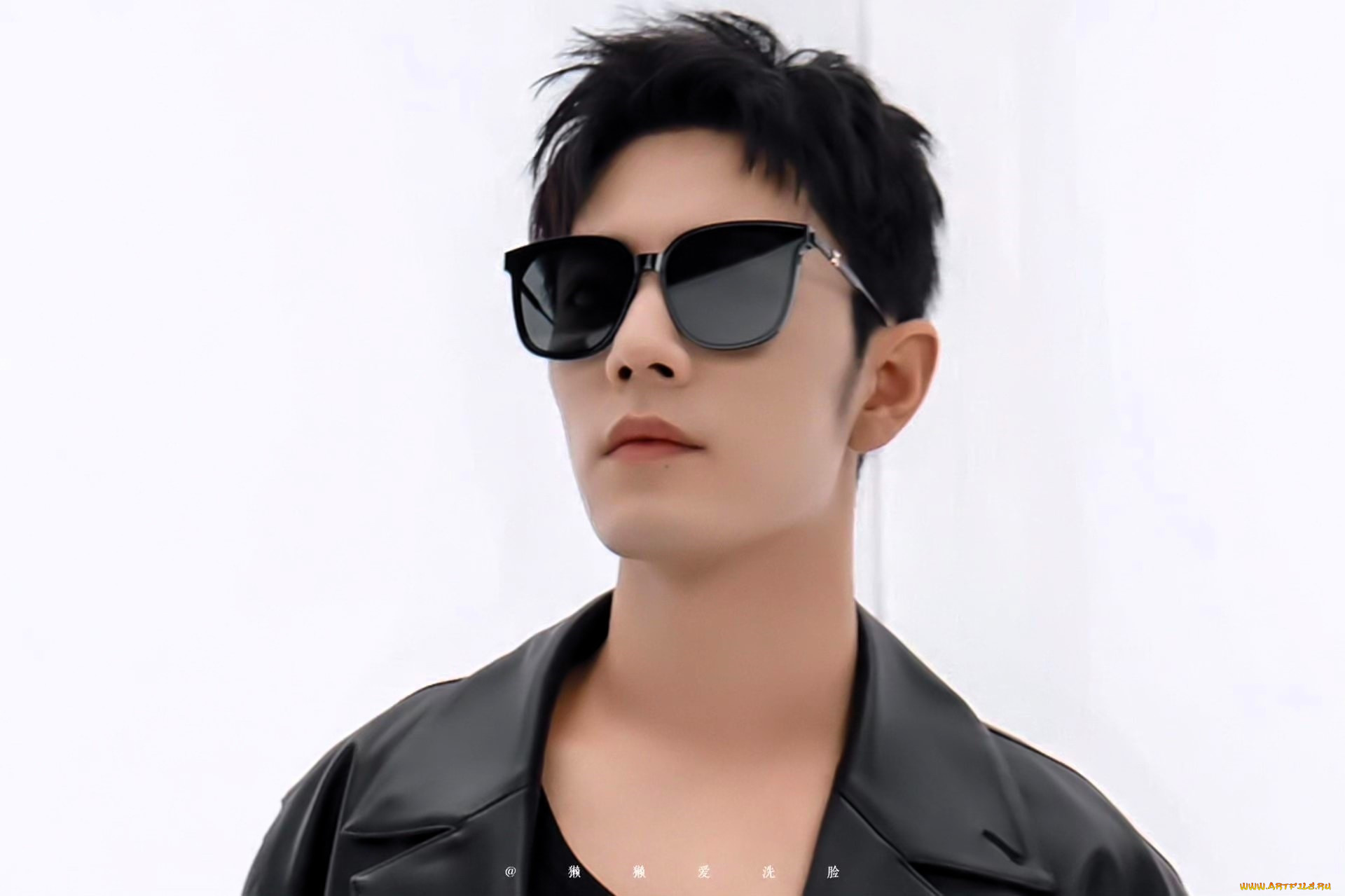 мужчины, xiao, zhan, актер, лицо, очки