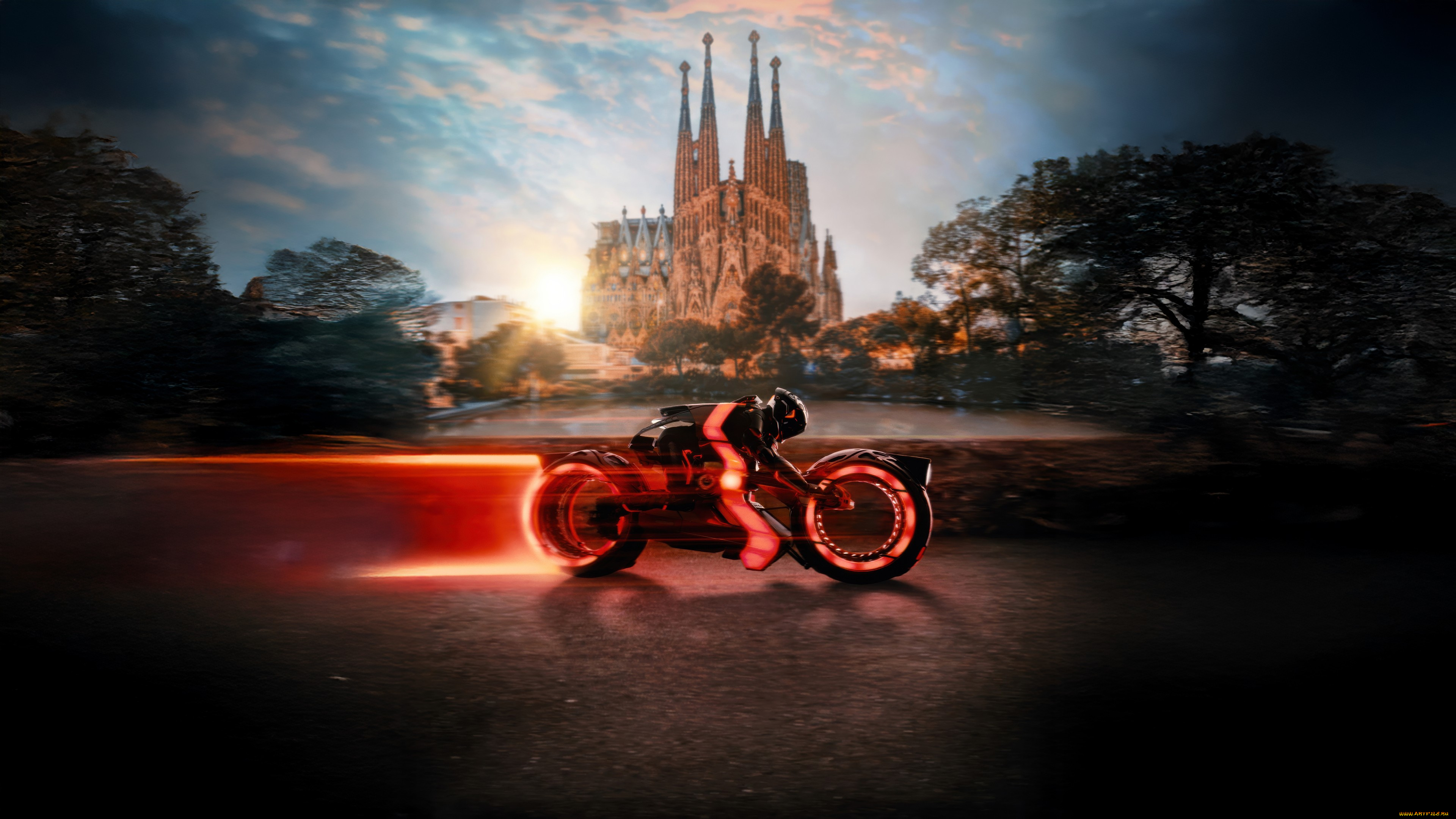 3д, 3д, графика, мультфильмы, , кино, , видео, игры, tron, ares, трон, арес, 2025