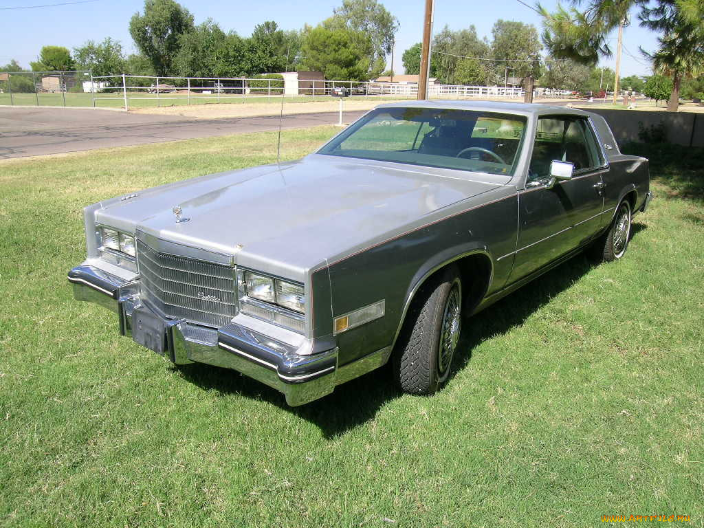 cadillac, eldorado, 1985, автомобили