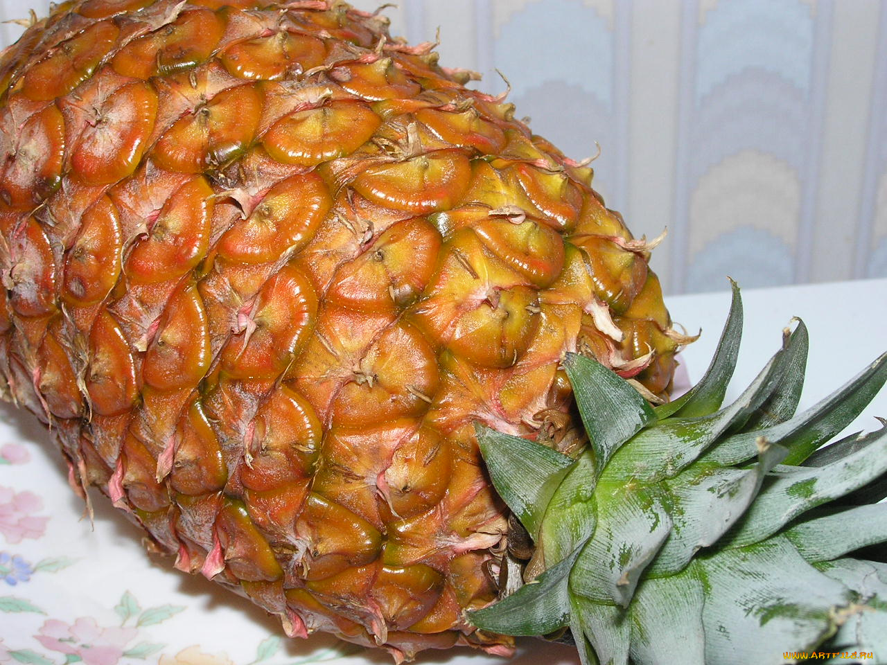 еда, ананас