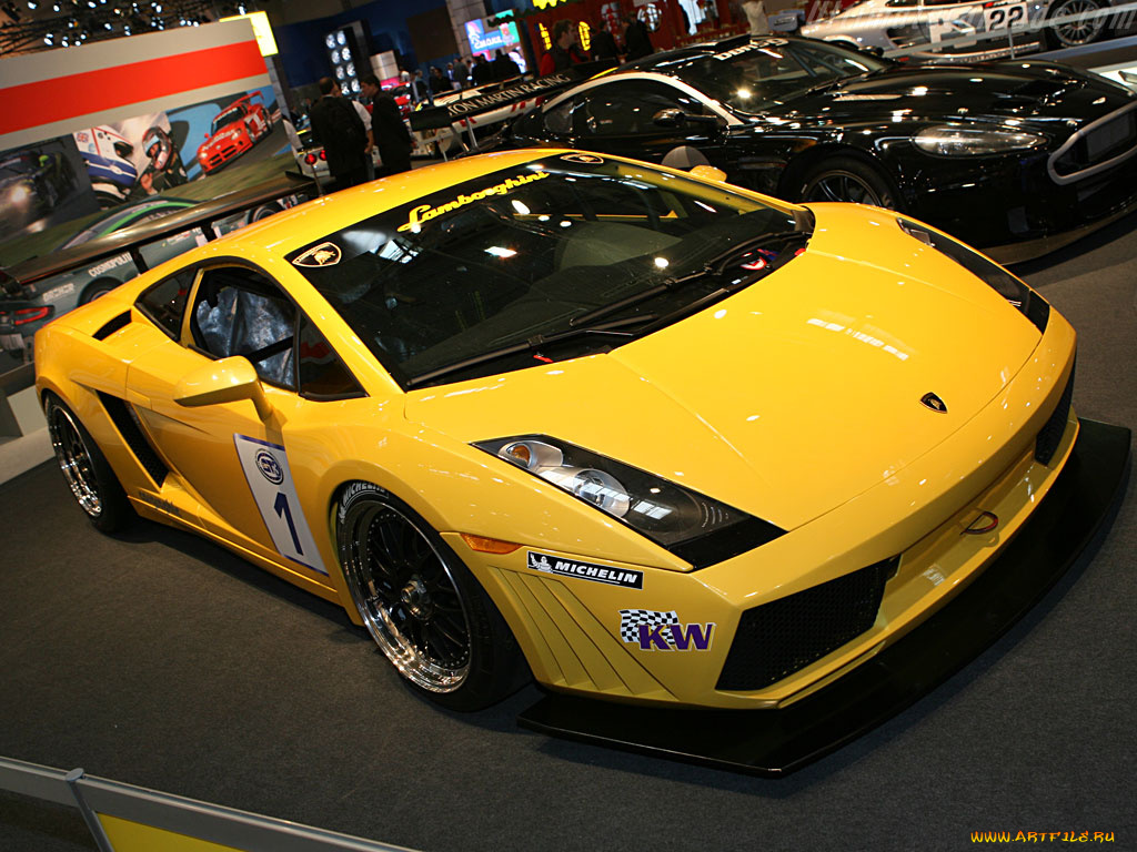 lamborghini, gallardo, gt3, автомобили, выставки, уличные, фото
