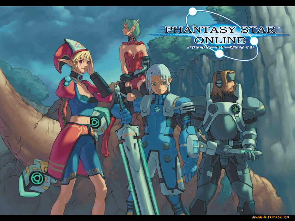 phantasy, star, online, видео, игры