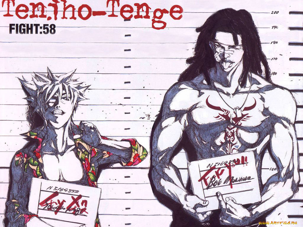 аниме, tenjou, tenge