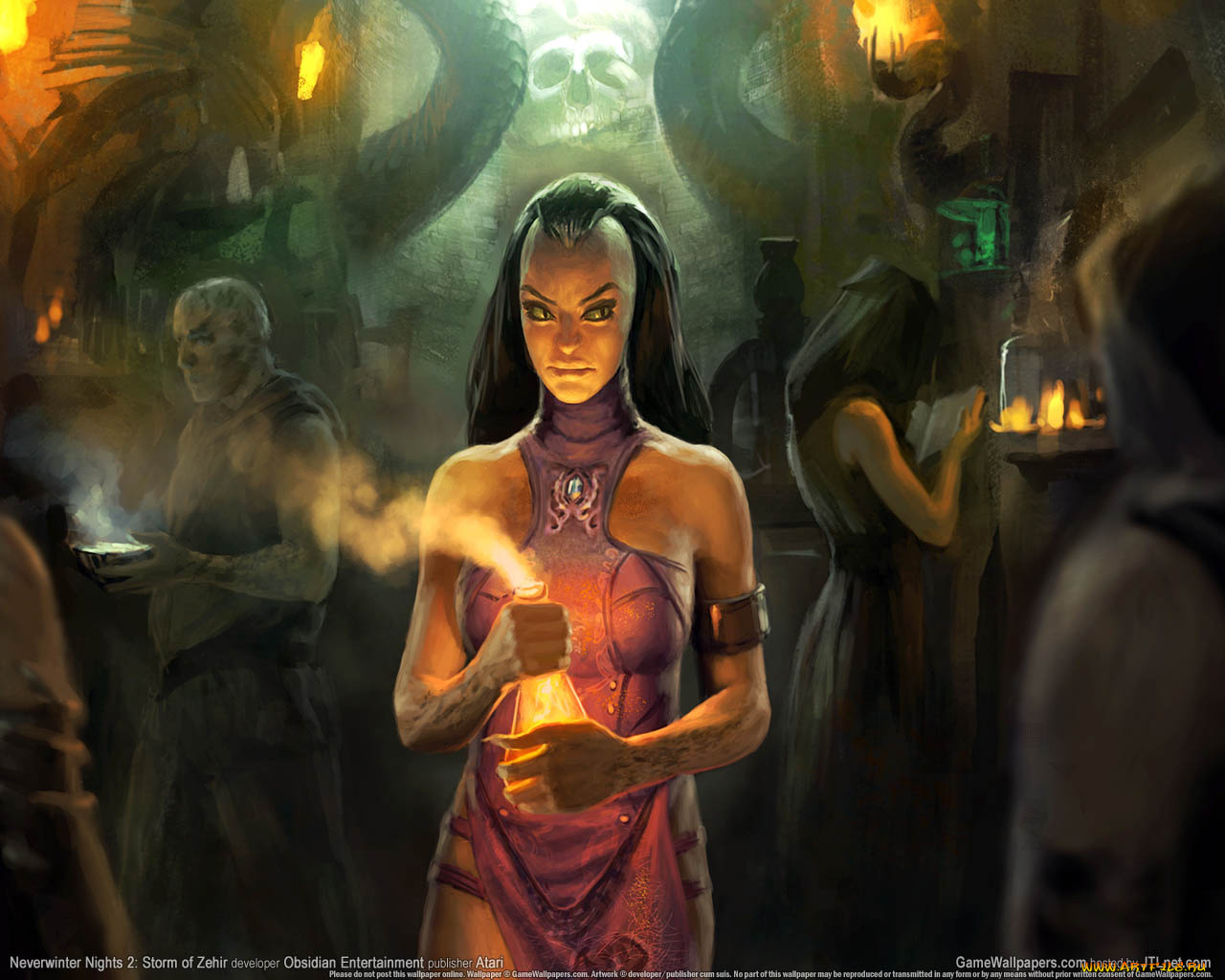 neverwinter, nights, storm, of, zehir, видео, игры