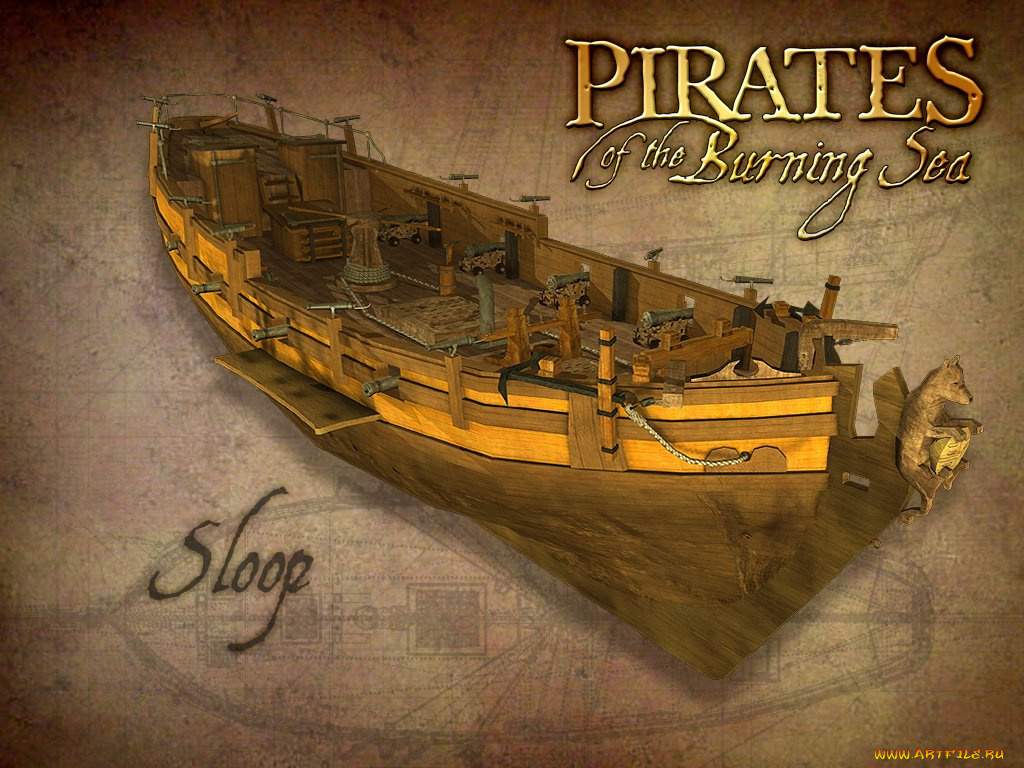 pirates, of, the, burning, sea, видео, игры, корсары, онлайн