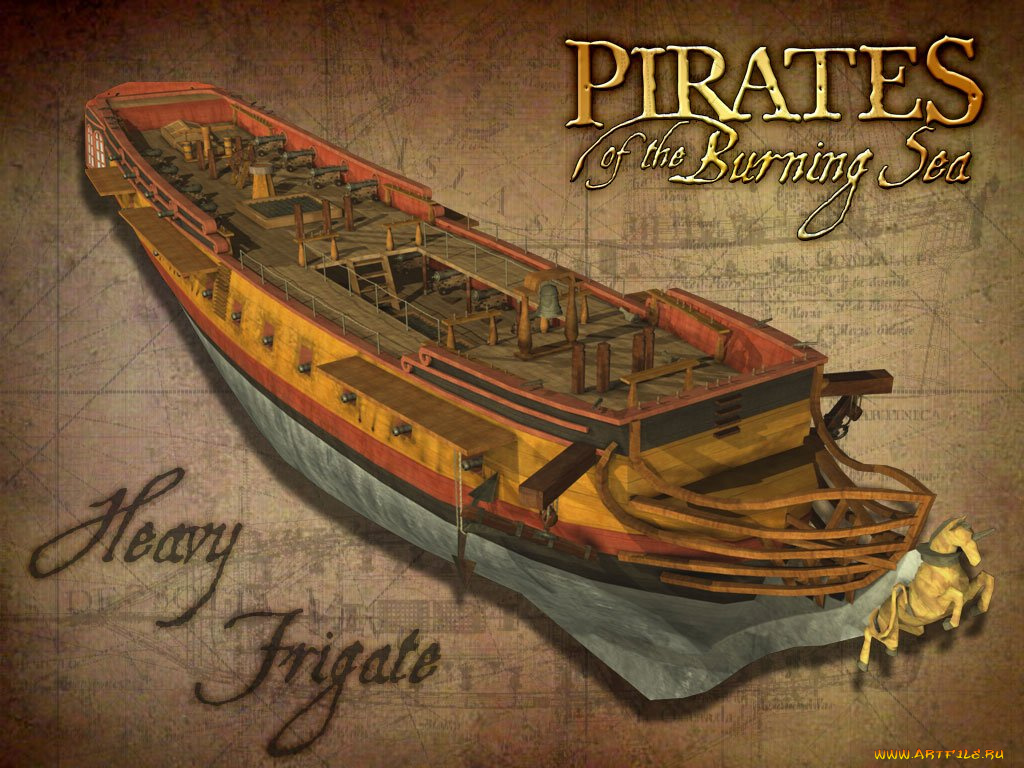pirates, of, the, burning, sea, видео, игры, корсары, онлайн