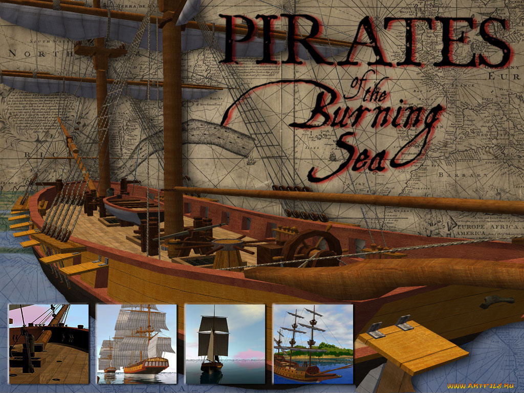 pirates, of, the, burning, sea, видео, игры, корсары, онлайн