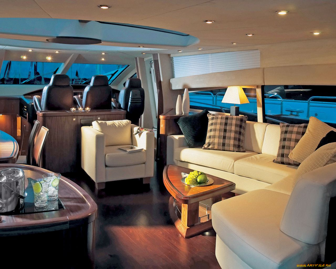 интерьер, каюты, помещения, на, корабле