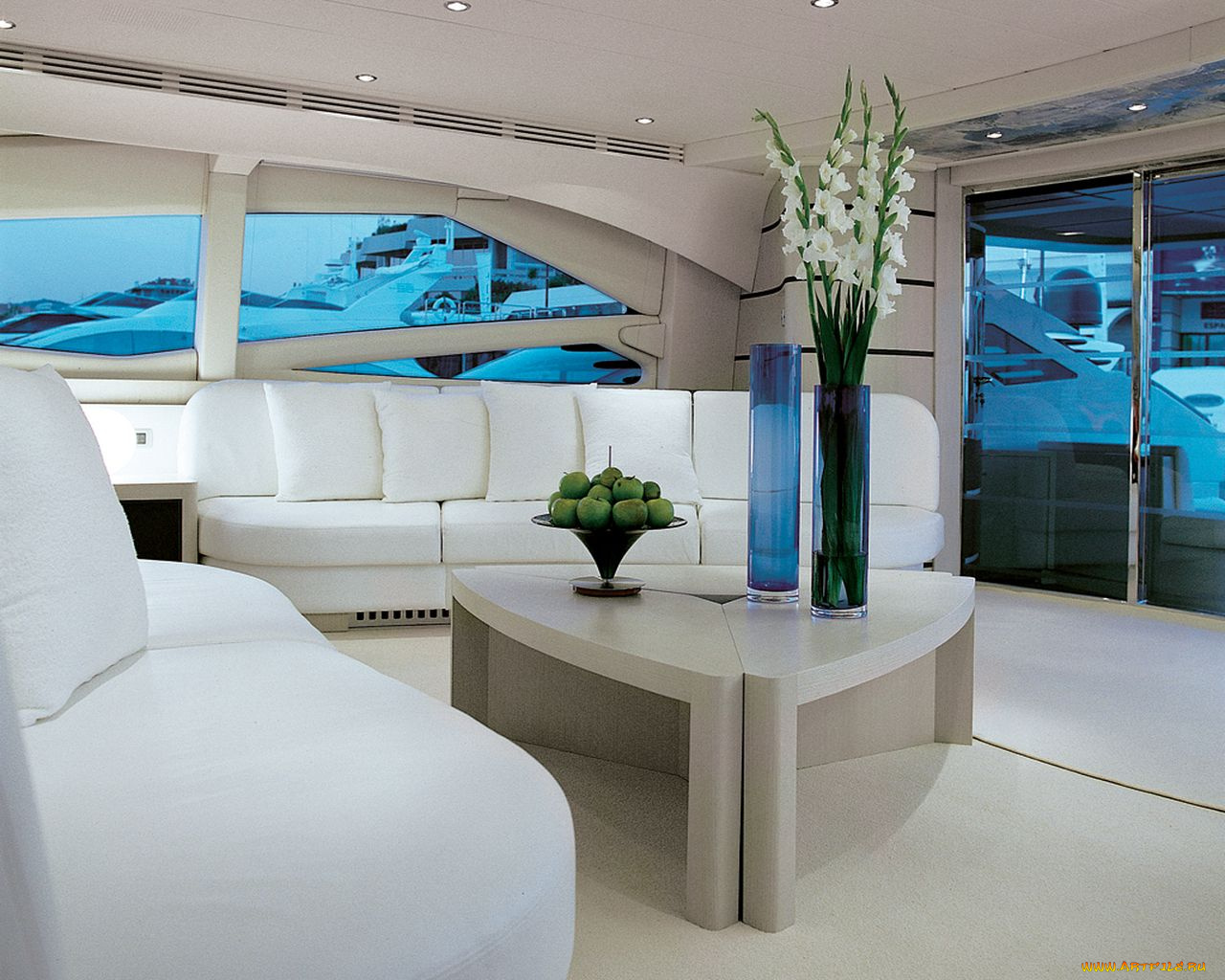 интерьер, каюты, помещения, на, корабле