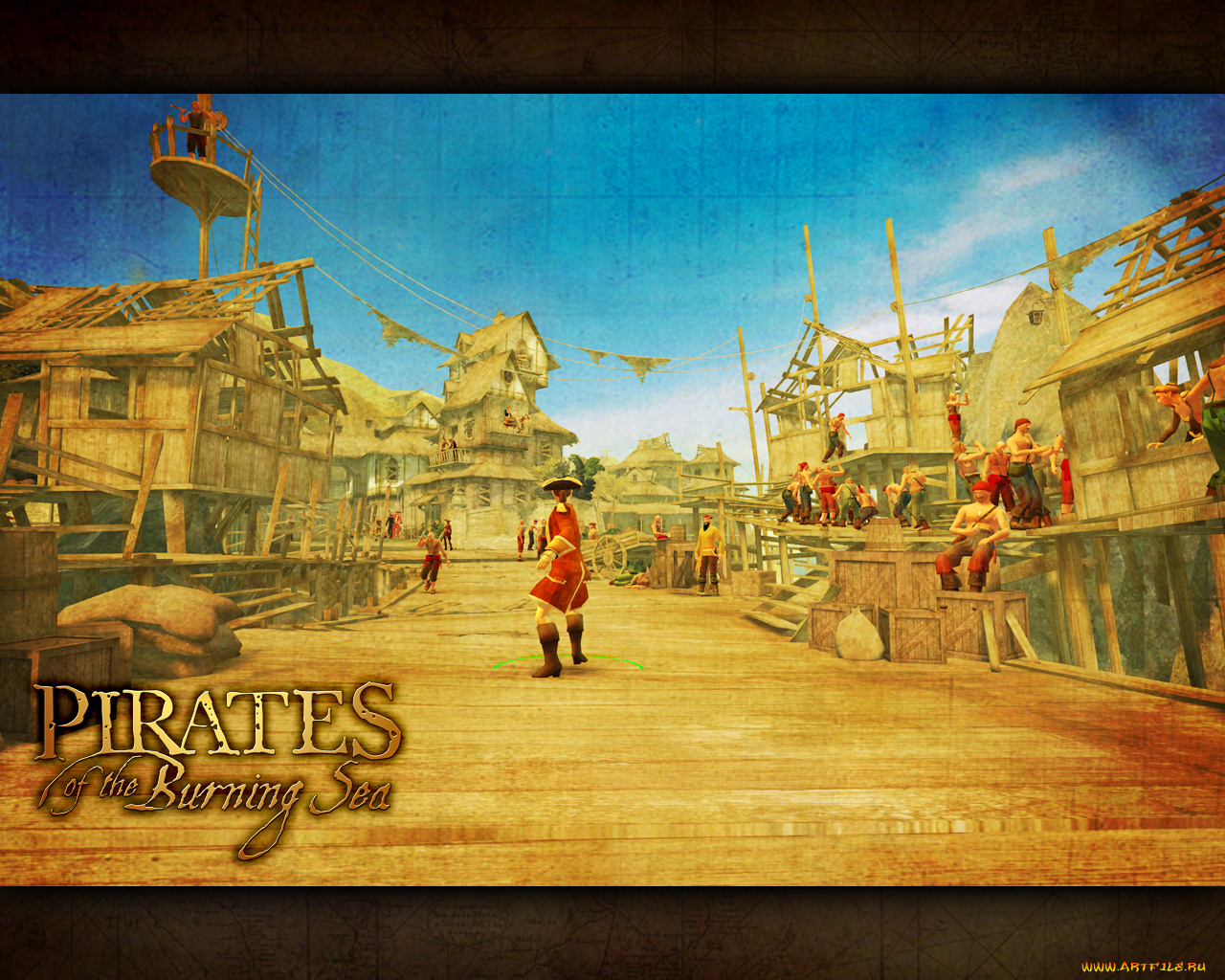 pirates, of, the, burning, sea, видео, игры, корсары, онлайн