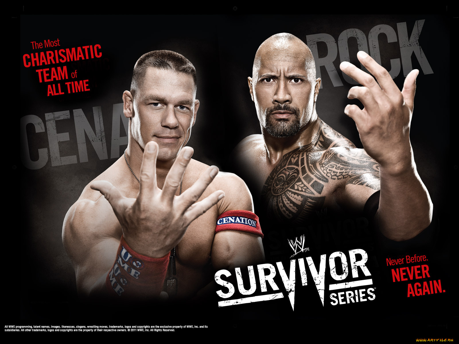 survivor, series, спорт, wwe, john, cena, dwayne, johnson, the, rock