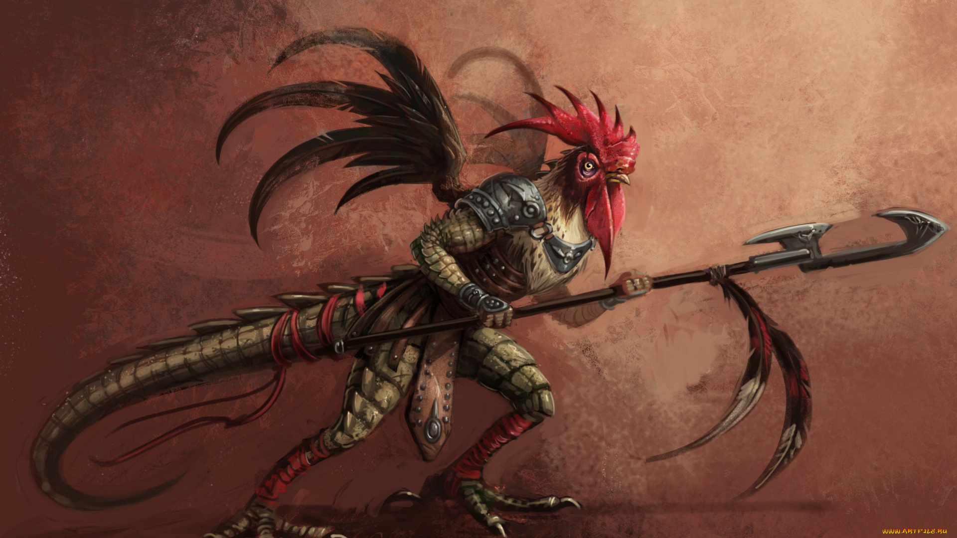 фэнтези, существа, петух