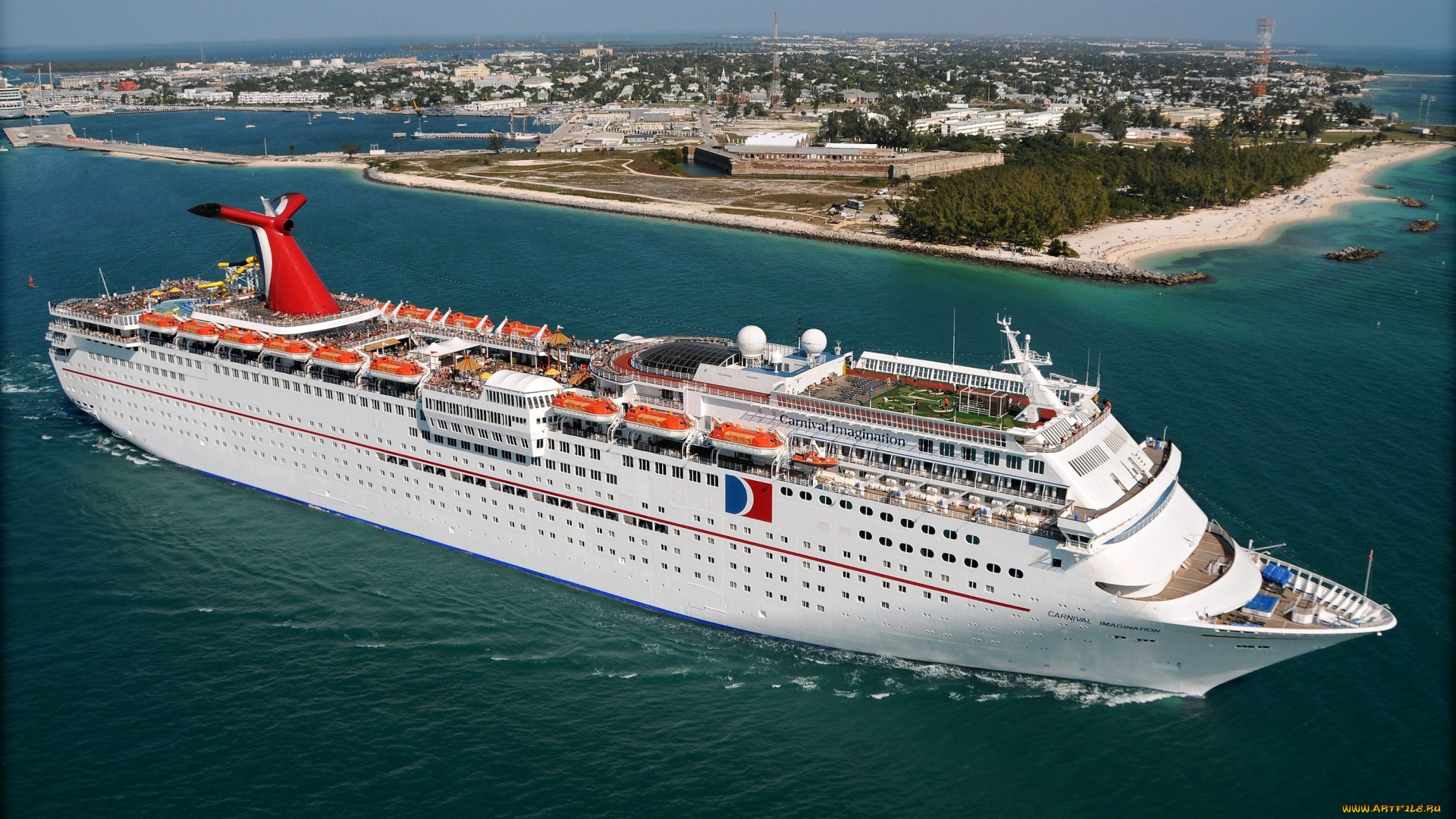 корабли, лайнеры, большой, круиз