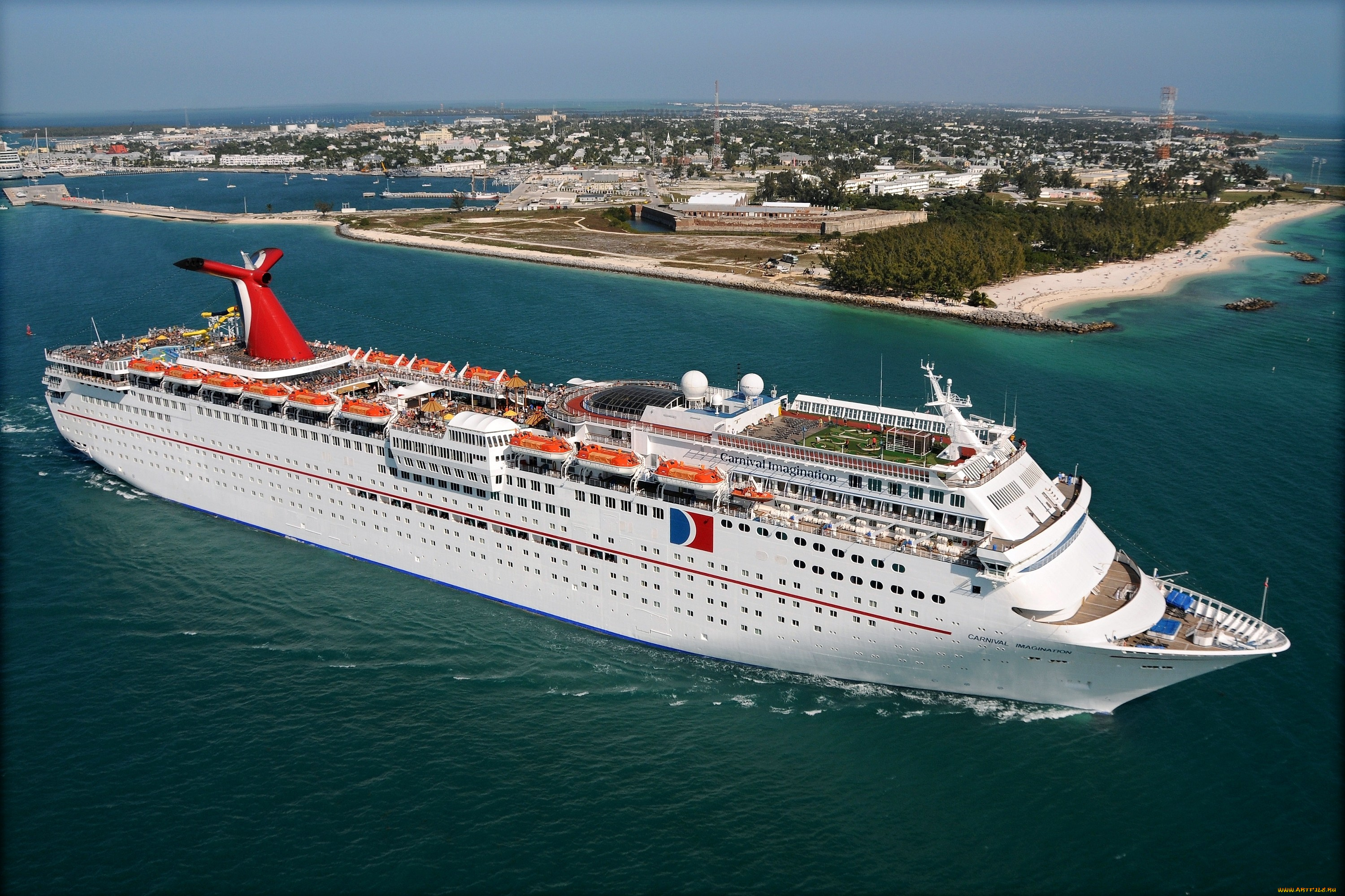 корабли, лайнеры, большой, круиз