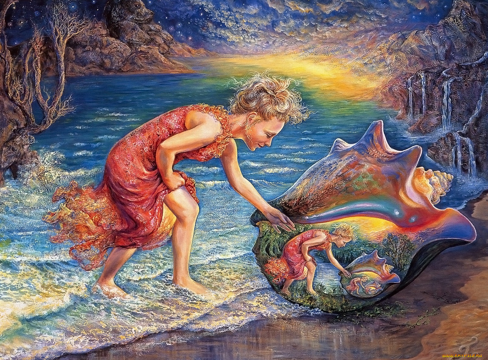 фэнтези, josephine, wall, магическая, бухта