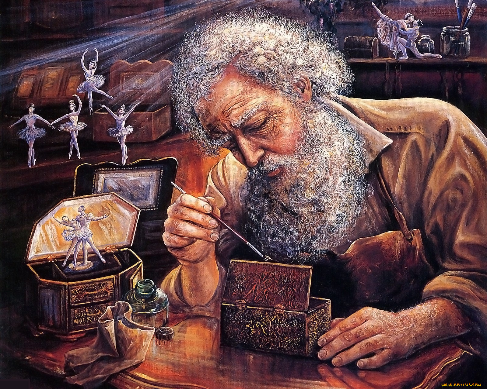 фэнтези, josephine, wall, музыкальные, шкатулки, магия