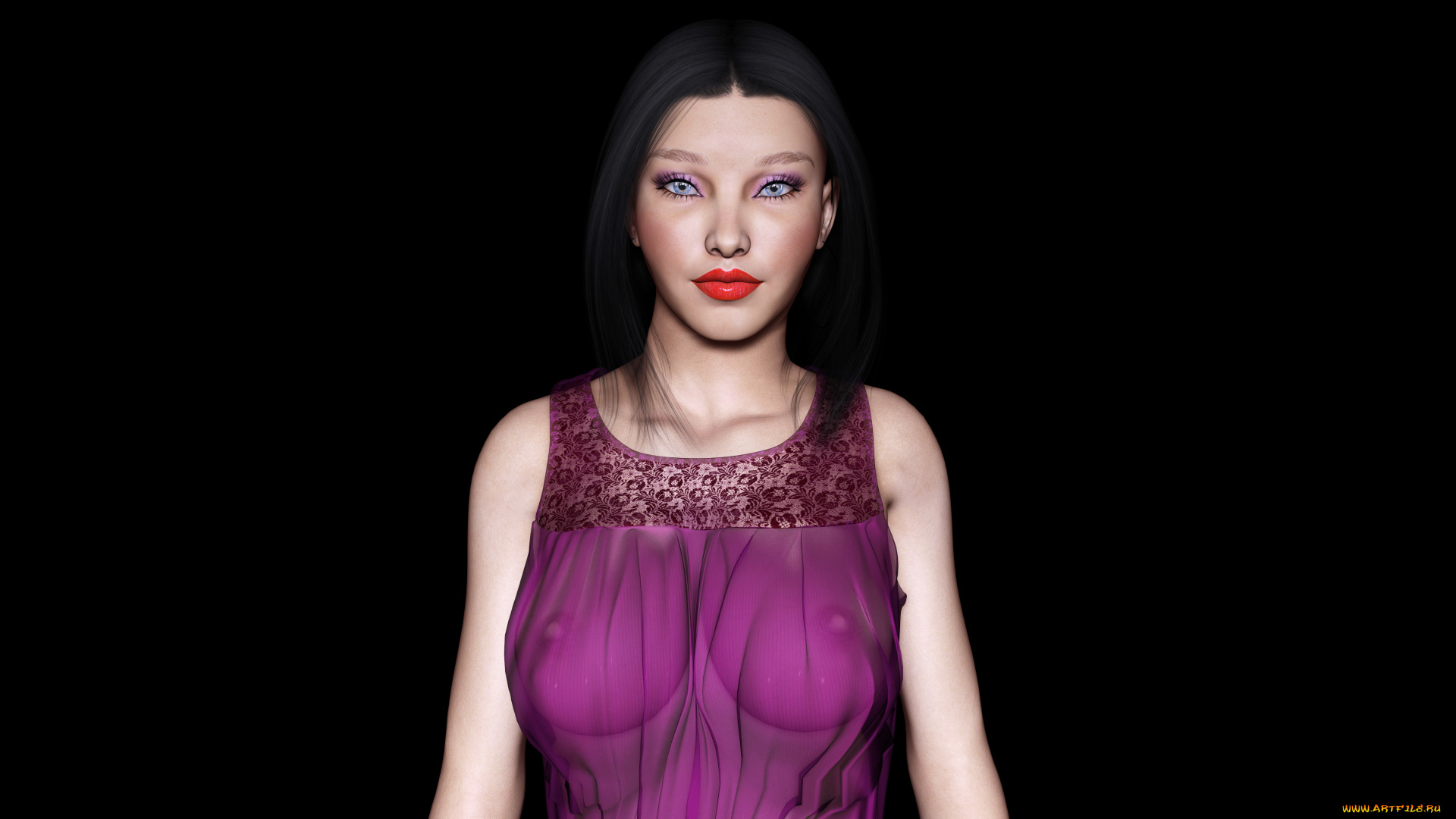 3д, графика, people, , люди, девушка, взгляд