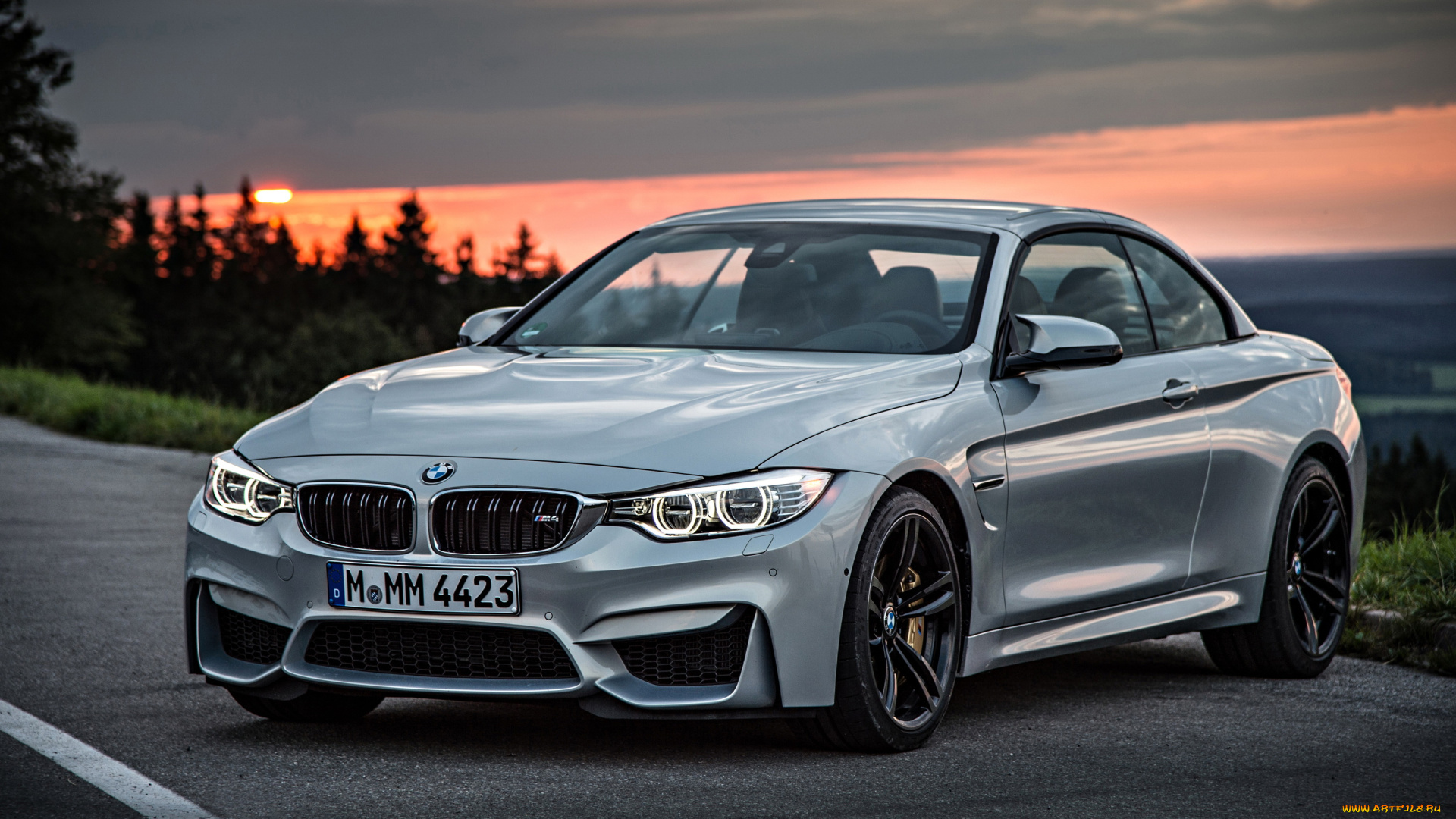 2014, bmw, m4, f32, convertible, автомобили, bmw, серый, металлик
