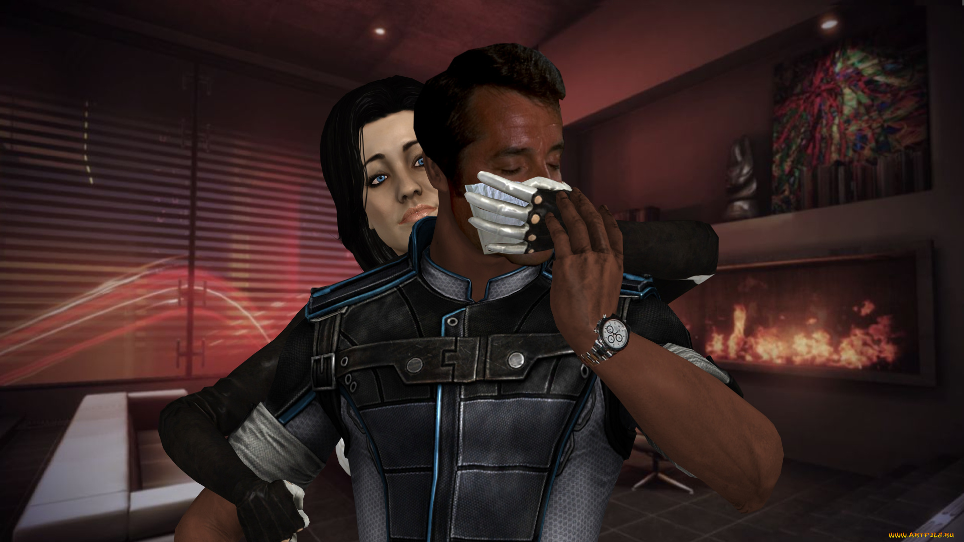 3д, графика, фантазия, , fantasy, взгляд, девушка, мужчина