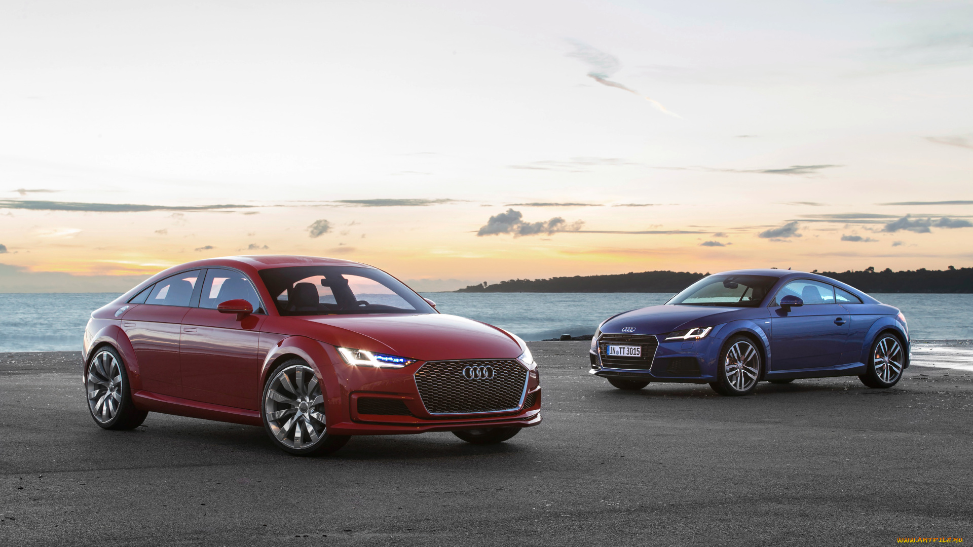 автомобили, audi, tt, 8s, 2014г