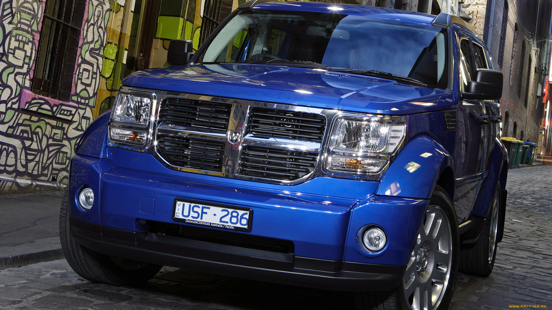 автомобили, dodge, caliber, srt4, eu-spec, pm, синий