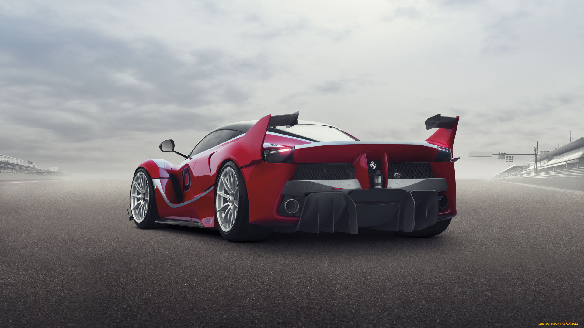 автомобили, ferrari, fxx, k, 2015г, красный