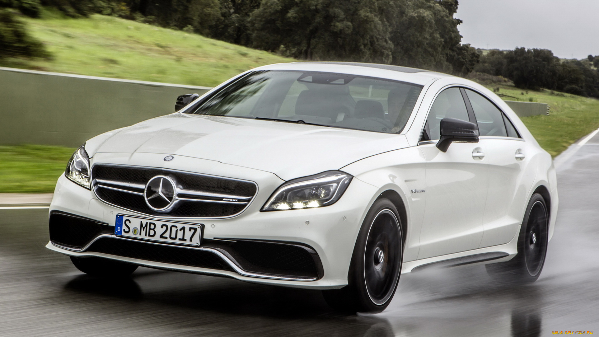 автомобили, mercedes-benz, cls, 63, amg, s-model, с218, 2014г, светлый