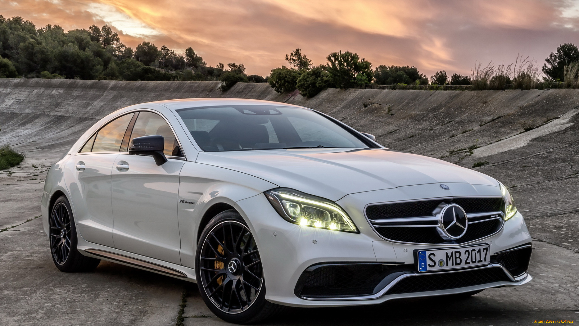 автомобили, mercedes-benz, cls, 63, amg, s-model, с218, 2014г, светлый