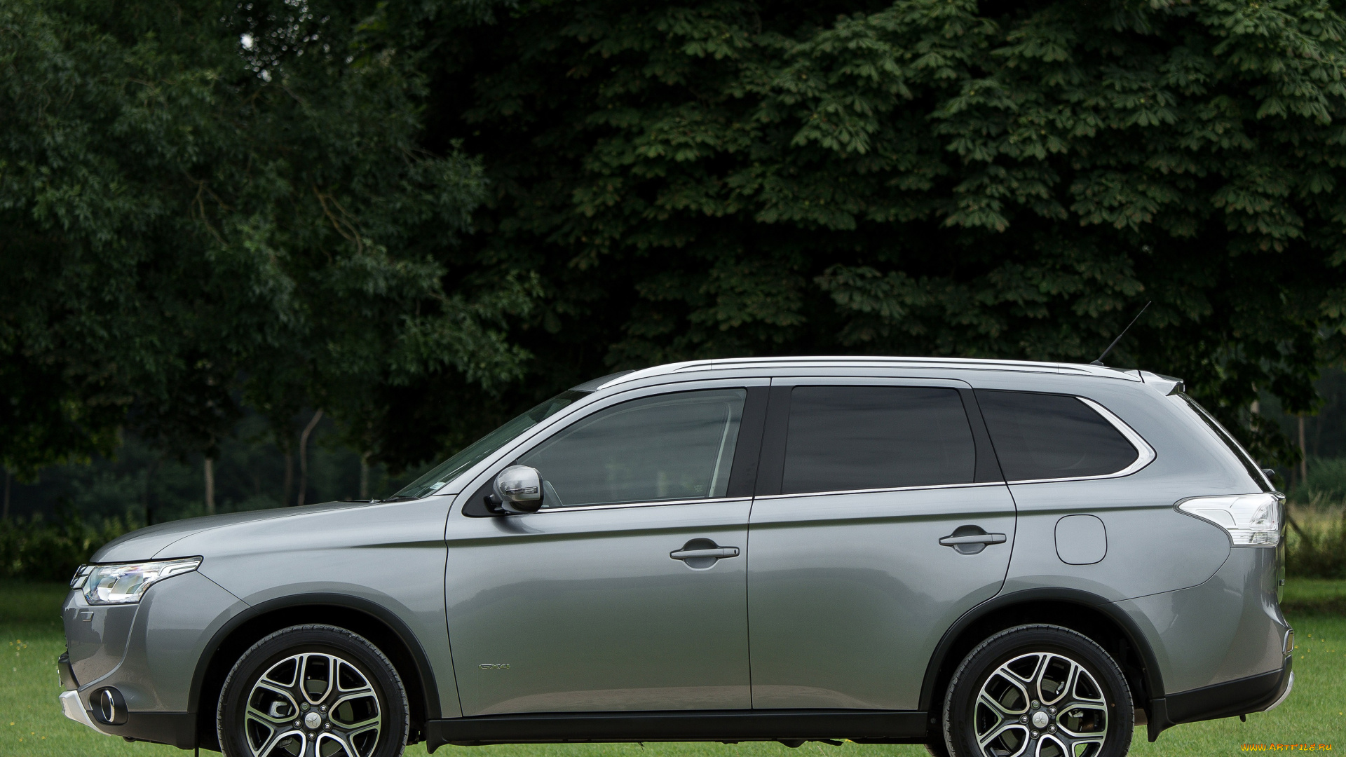 автомобили, mitsubishi, outlander, uk-spec, 2014г, темный