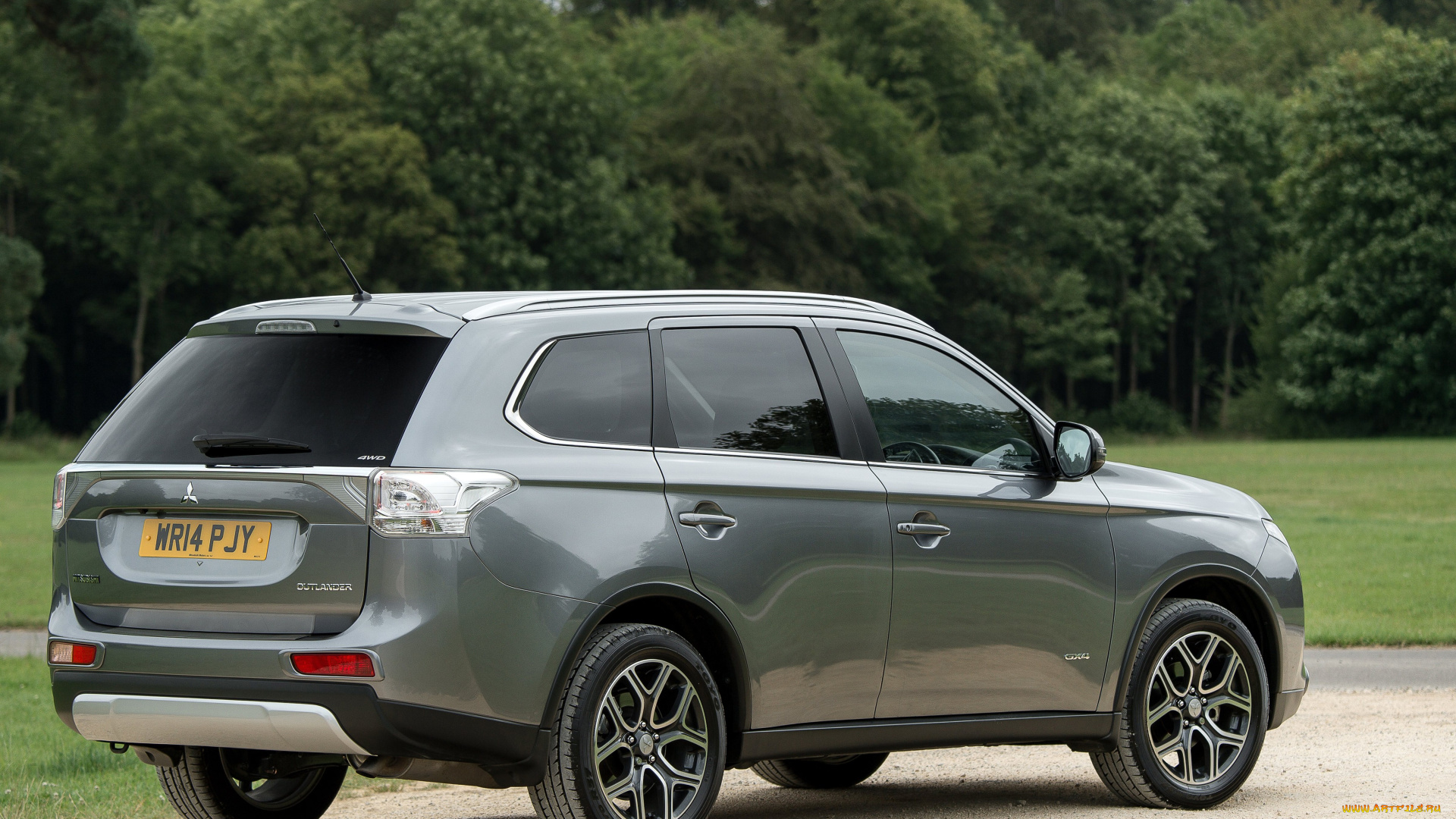 автомобили, mitsubishi, outlander, uk-spec, 2014г, темный