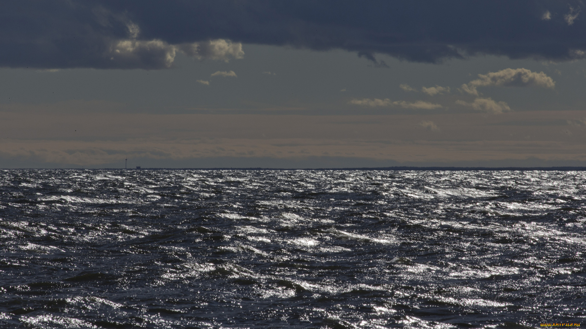 природа, моря, океаны, горизонт, облака, небо, море, вода