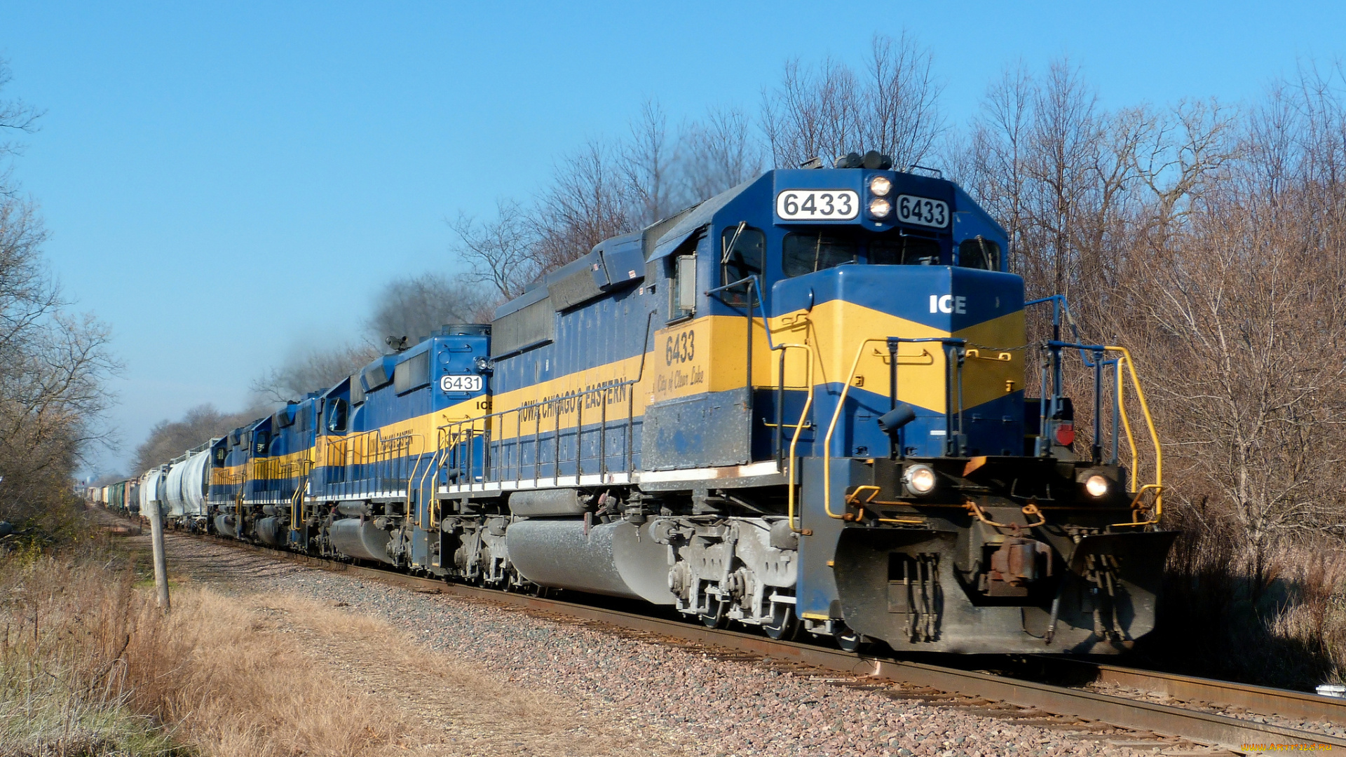 техника, поезда, железная, дорога, локомотив, состав