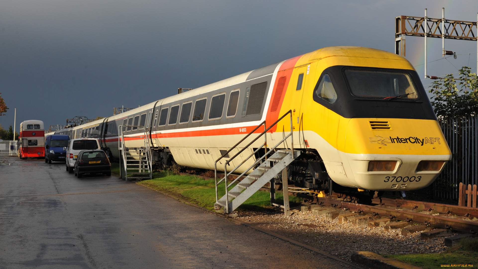 техника, поезда, железная, дорога, локомотив, состав